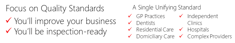 our products focus on quality unifying standard